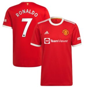 Manchester United Home Shirt 2021-22 with Ronaldo 7 printing