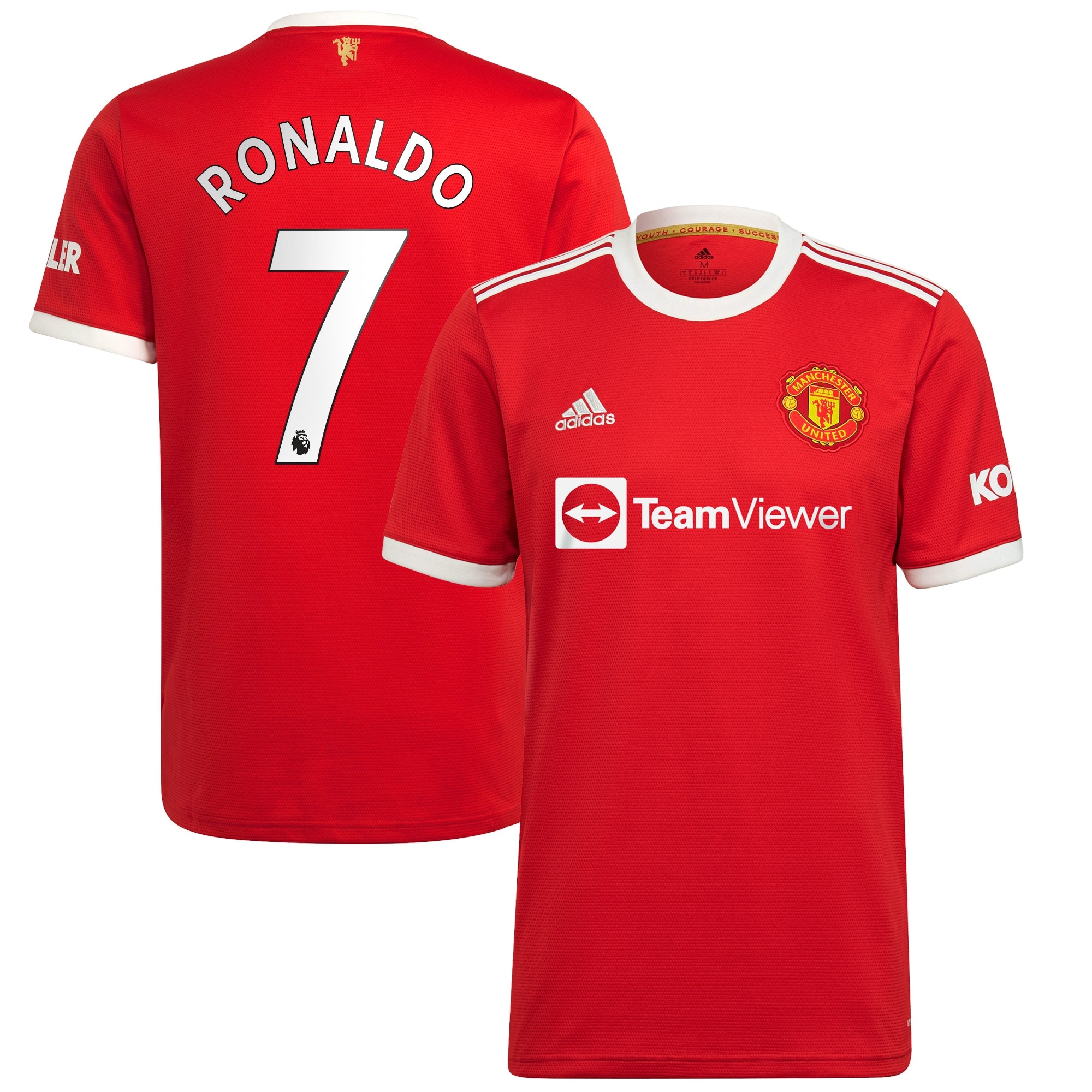 Manchester United Home Shirt 2021-22 with Ronaldo 7 printing