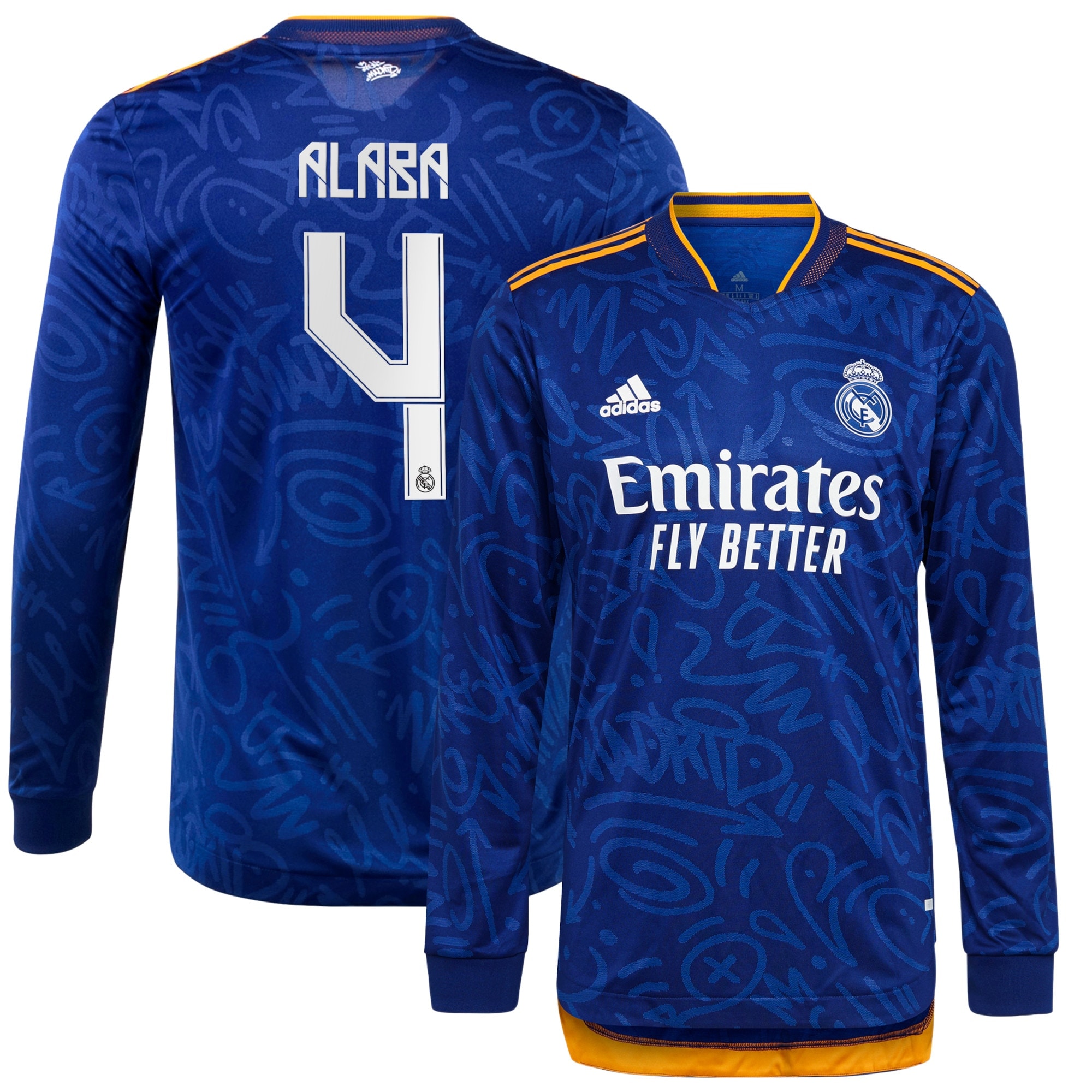 real madrid authentic long sleeve