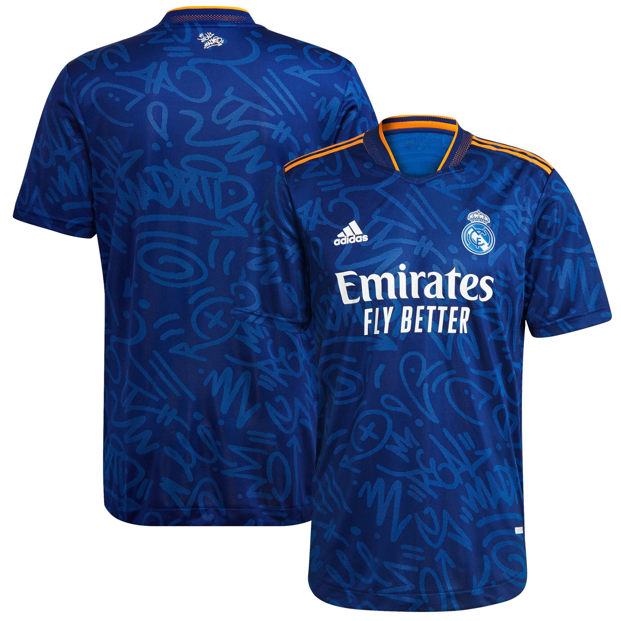 Real Madrid Away Authentic Shirt 2021-22