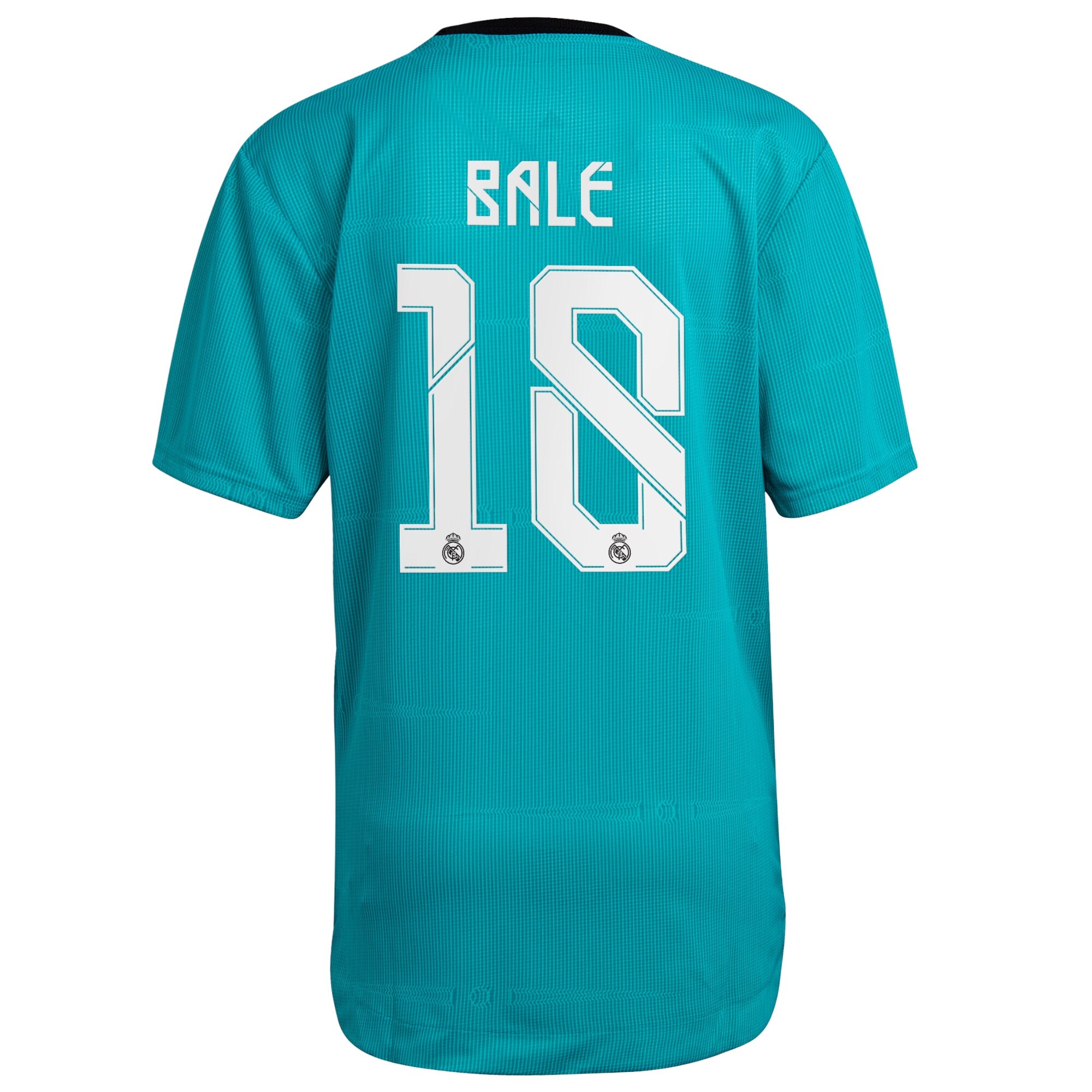 Real Madrid Third Authentic Shirt 2021-22 with Bale 18 printing