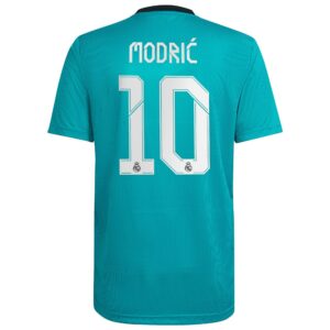 Real Madrid Third Shirt 2021-22 with Modric 10 printing