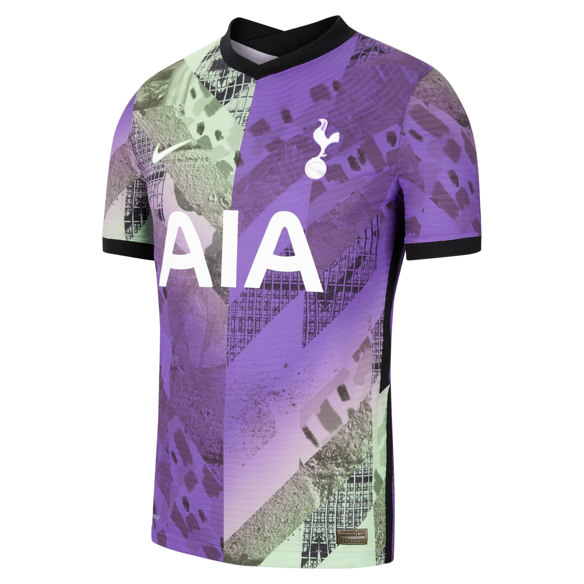 Tottenham Hotspur Third Vapor Match Shirt 2021-22 with Ndombele 28 printing