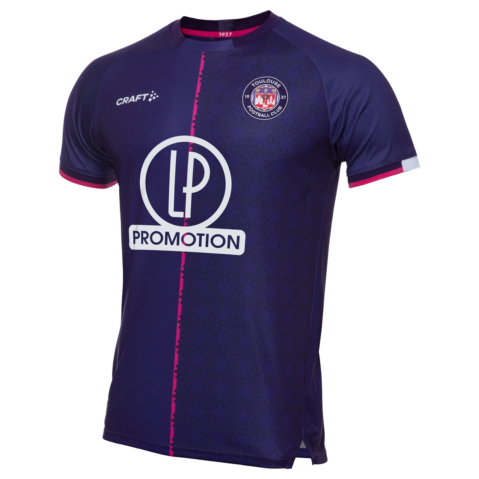 Toulouse Football Club Home Pro Shirt 2021-22 with RAPNOUIL 15 printing