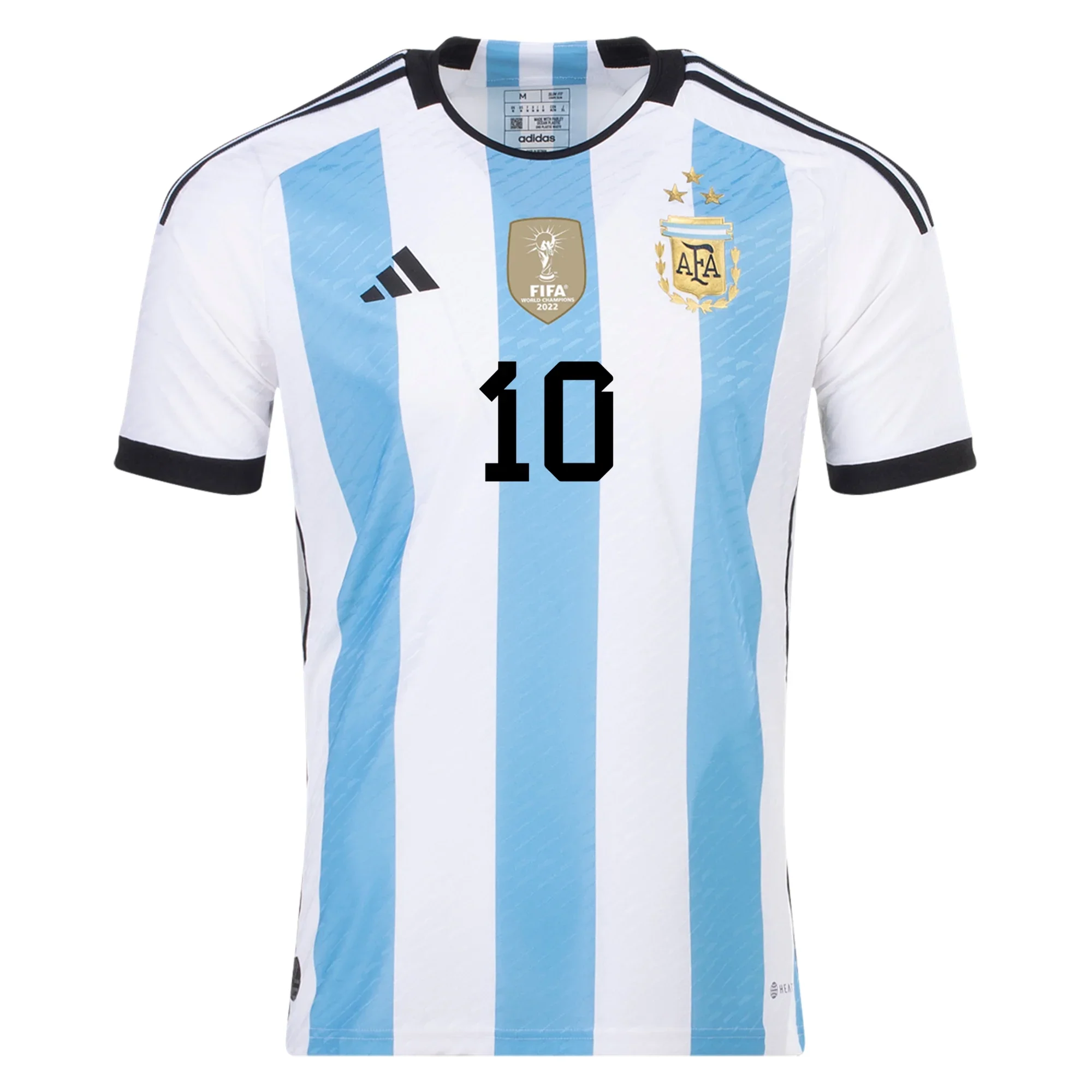 Argentina National Team 2022-23 Winners Home Lionel Messi Authentic ...