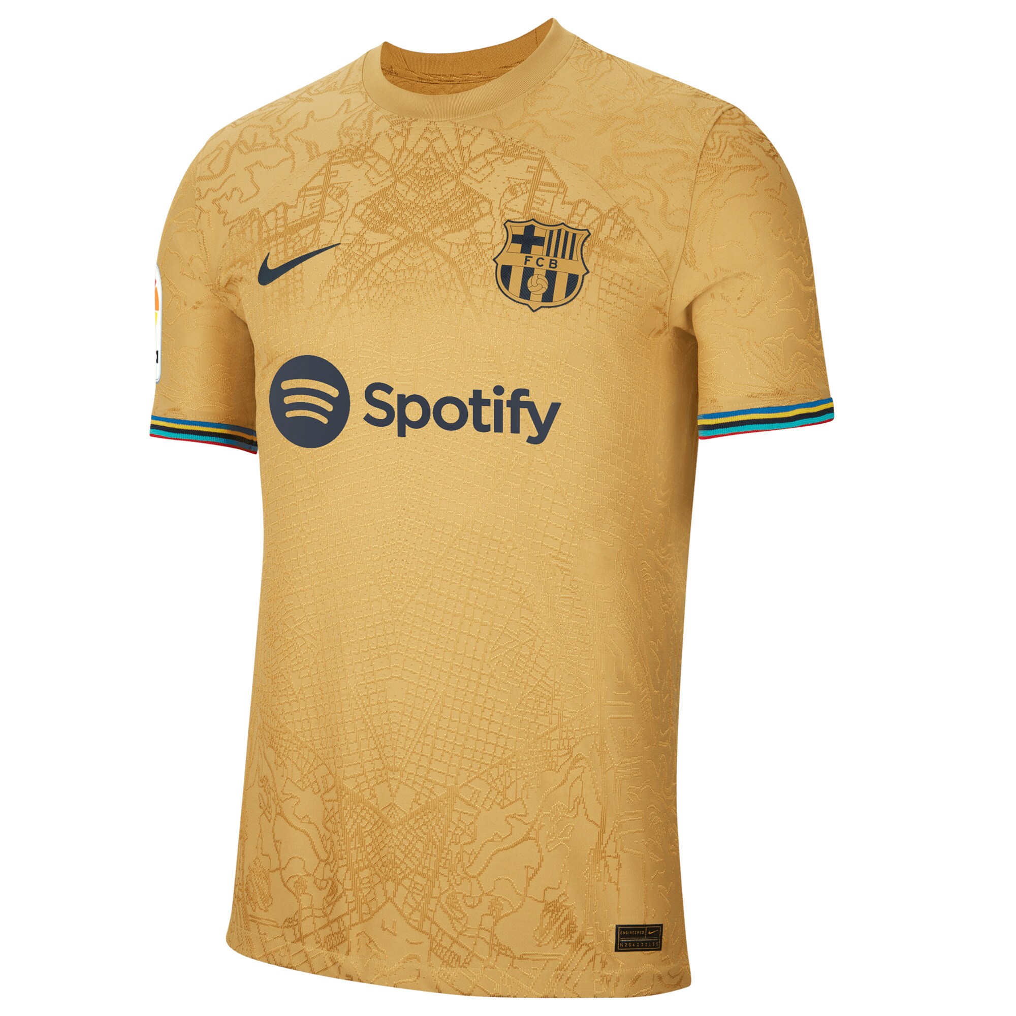 Barcelona 2022/23 Away Authentic Blank Jersey