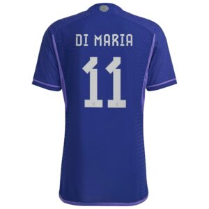 Angel Di Maria Argentina National Team 2022/23 Away Authentic Player Jersey