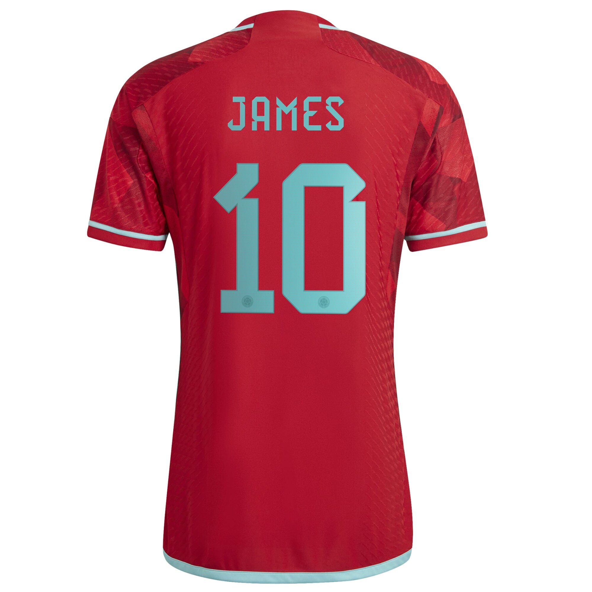 James Rodriguez Colombia National Team 2022/23 Away Authentic Player Jersey