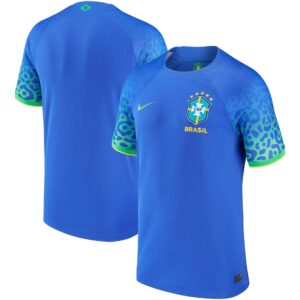Brazil National Team 2022/23 Away Breathe Stadium Blank Jersey