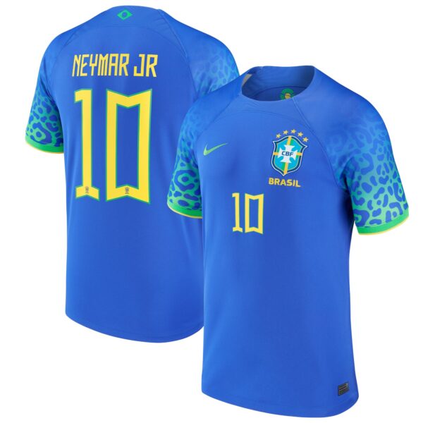 Neymar Jr. Brazil National Team 2022/23 Away Breathe Stadium Player Jersey