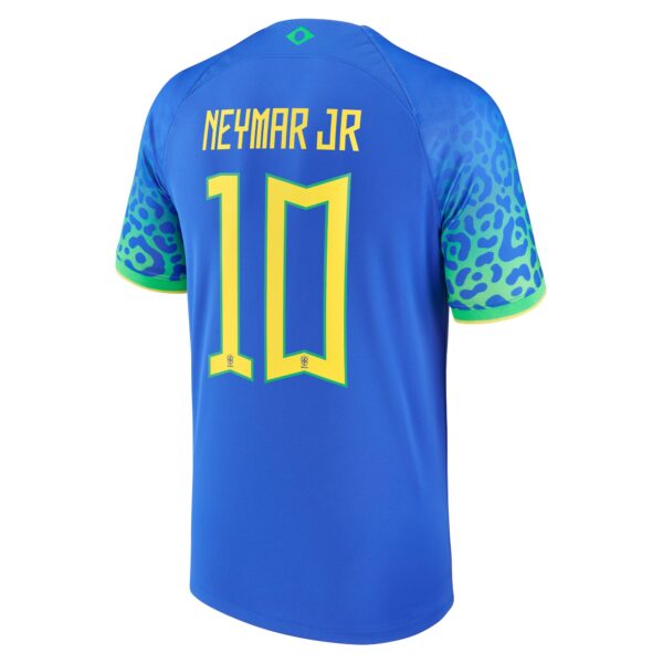 Neymar Jr. Brazil National Team 2022/23 Away Breathe Stadium Player Jersey