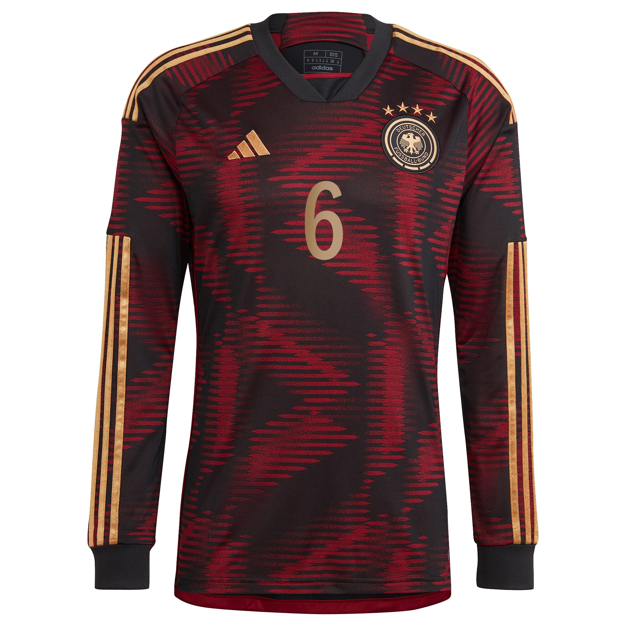 Joshua Kimmich Germany National Team 2022/23 Away Long Sleeve Player Jersey