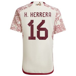 Héctor Herrera Mexico National Team 2022/23 Away Player Jersey