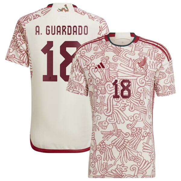 Andres Guardado Mexico National Team 2022/23 Away Player Jersey