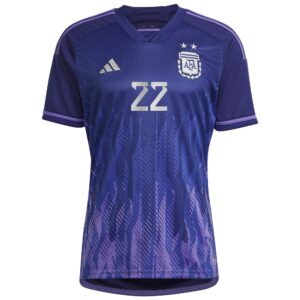 Lautaro Martinez Argentina National Team 2022/23 Away Player Jersey
