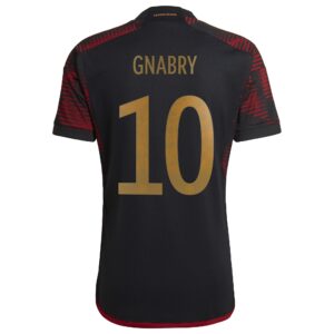 Serge Gnabry Germany National Team 2022/23 Away Player Jersey