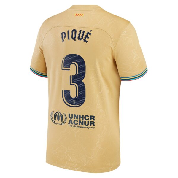 Gerard Pique Barcelona 2022/23 Away Player Jersey