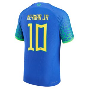 Neymar Jr. Brazil National Team 2022/23 Away Vapor Match Authentic Player Jersey