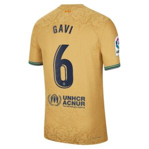 Gavi Barcelona 2022/23 Away Vapor Match Authentic Player Jersey