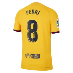 Pedri Barcelona 2022/23 Fourth Vapor Match Authentic Player Jersey