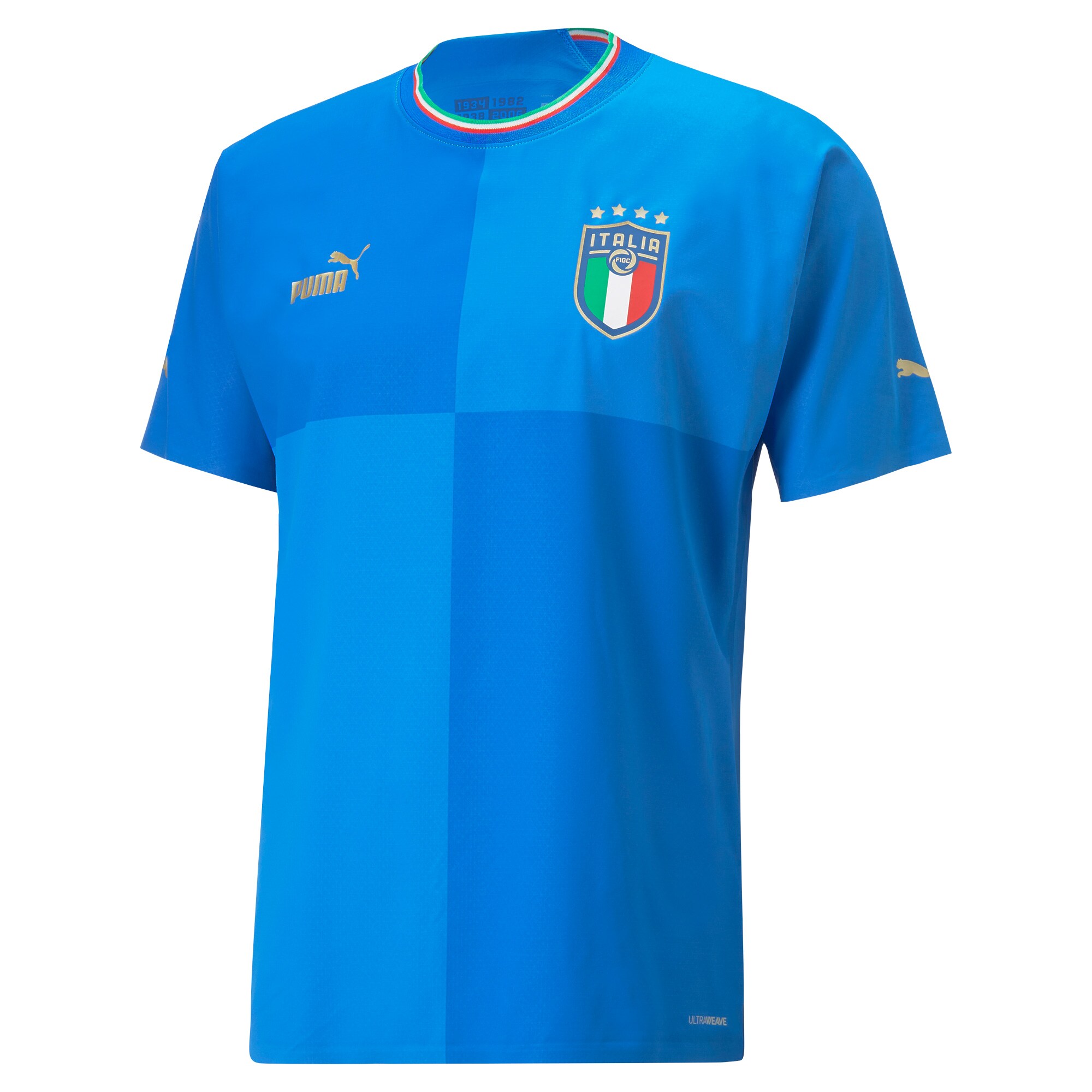 Italy National Team 2022/23 Home Authentic Blank Jersey