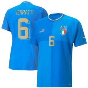 Marco Verratti Italy National Team 2022/23 Home Authentic Player Jersey