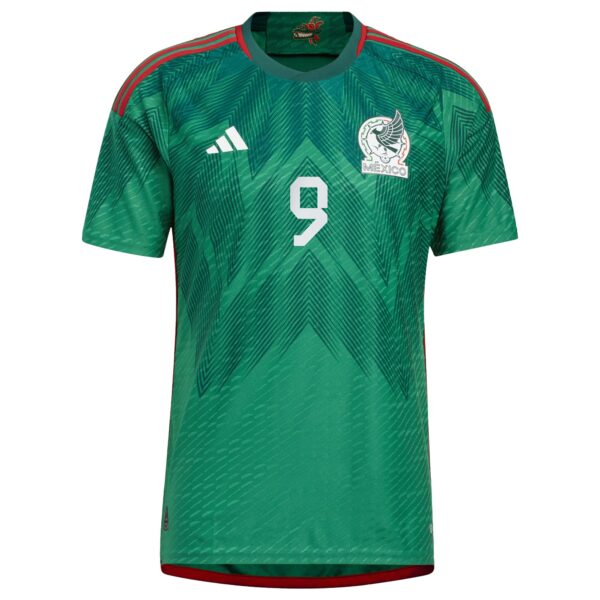 Raul Jimenez Mexico National Team 2022/23 Home Authentic Player Jersey