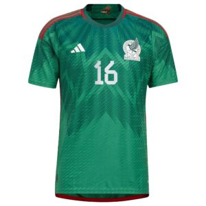 Héctor Herrera Mexico National Team 2022/23 Home Authentic Player Jersey