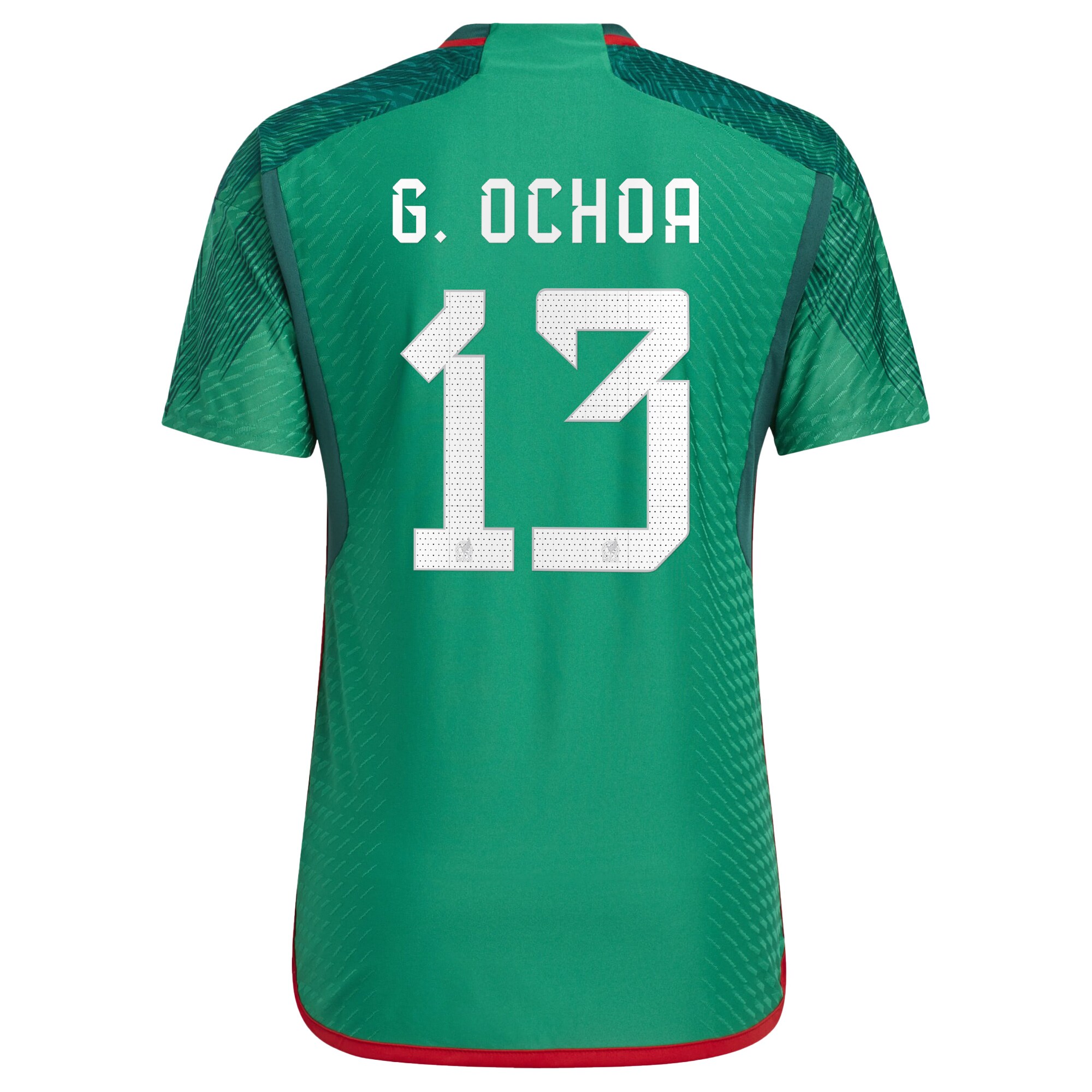 Guillermo Ochoa Mexico National Team 2022/23 Home Authentic Player Jersey