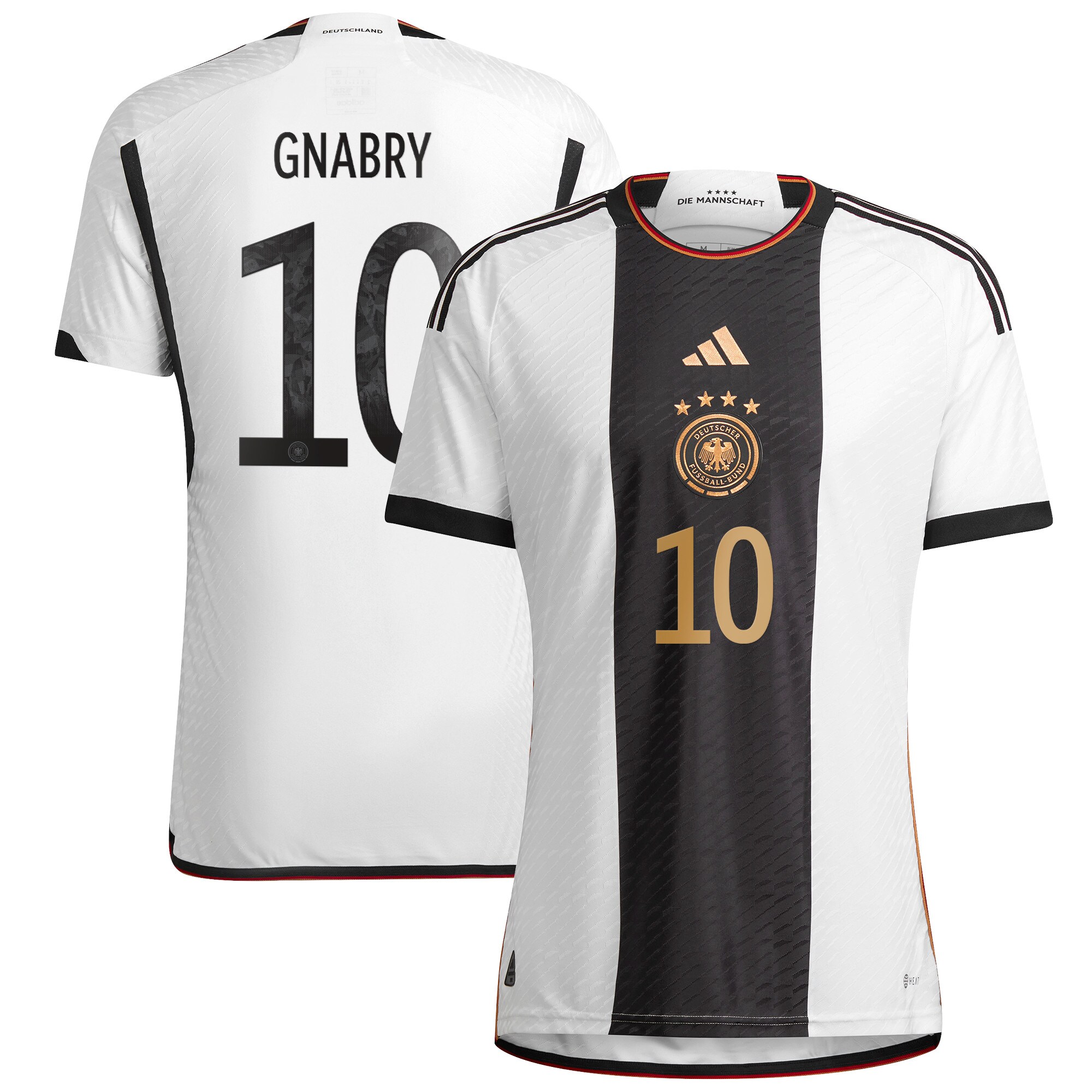 Serge Gnabry Germany National Team 2022/23 Home Authentic Player Jersey