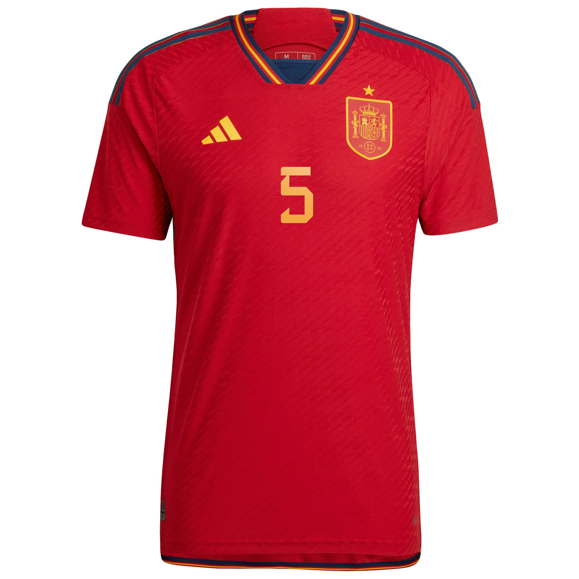 Sergio Busquets Spain National Team 2022/23 Home Authentic Player Jersey