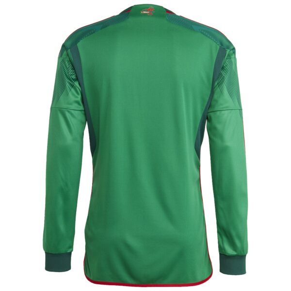 Mexico National Team 2022/23 Home Blank Long Sleeve Jersey