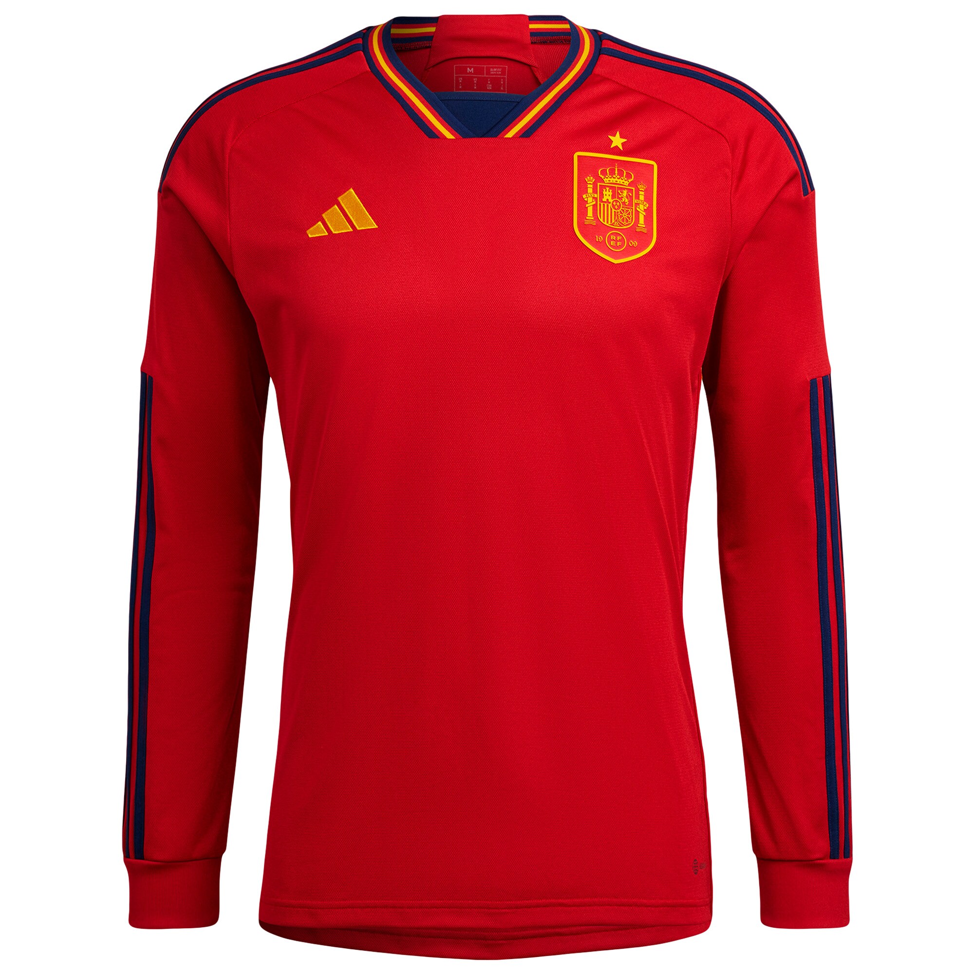 Spain National Team 2022/23 Home Long Sleeve Jersey