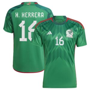 Héctor Herrera Mexico National Team 2022/23 Home Player Jersey