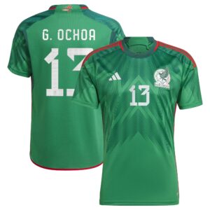 Guillermo Ochoa Mexico National Team 2022/23 Home Player Jersey