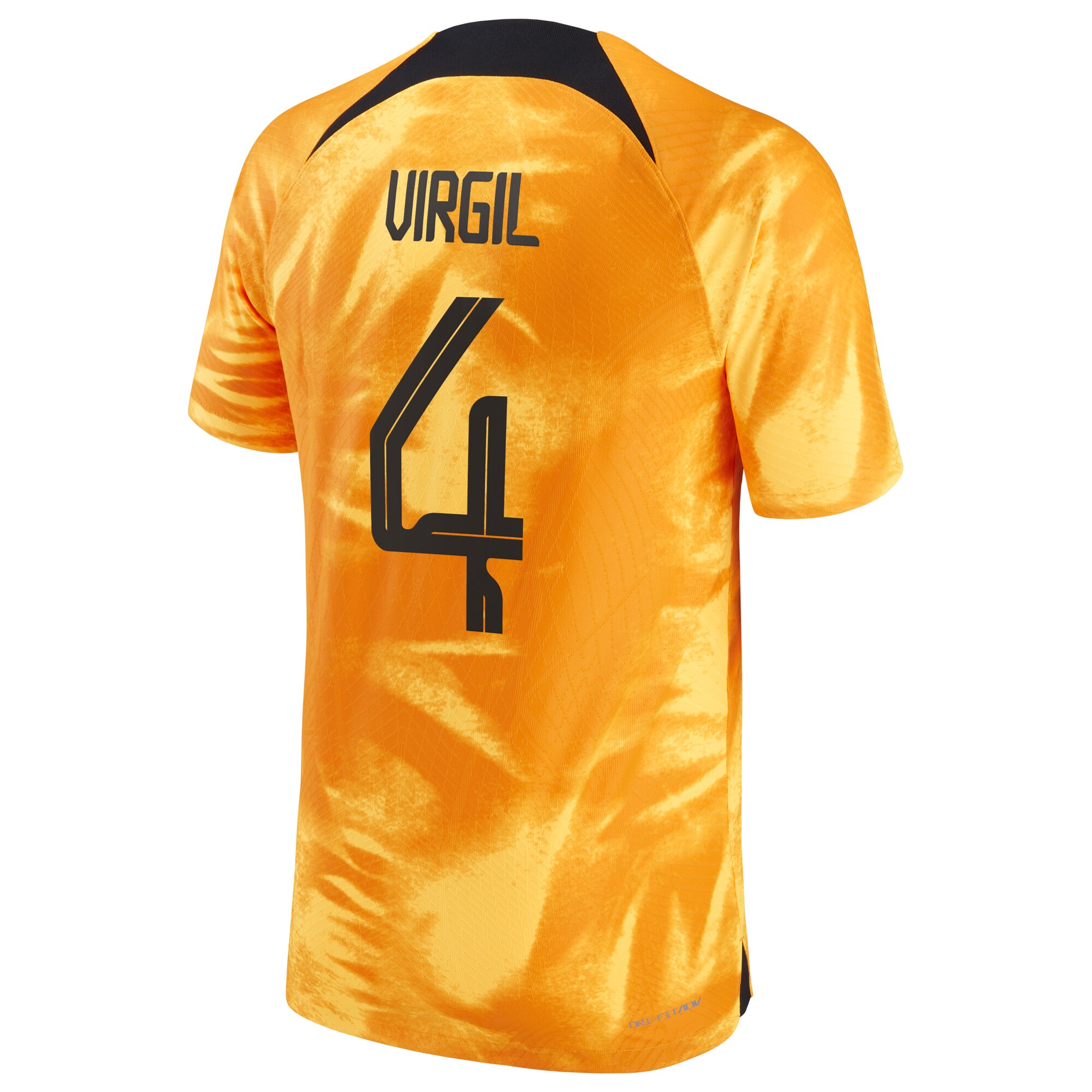 Virgil Van Dijk Netherlands National Team 2022/23 Home Vapor Match Authentic Player Jersey