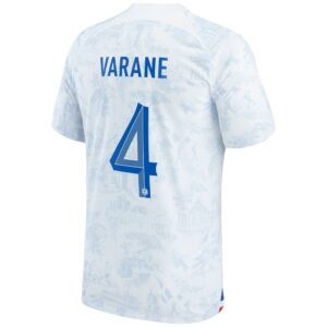 Raphael Varane France National Team 2022/23 Away Jersey