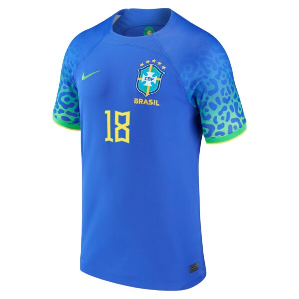 Gabriel Jesus Brazil National Team 2022/23 Away Jersey