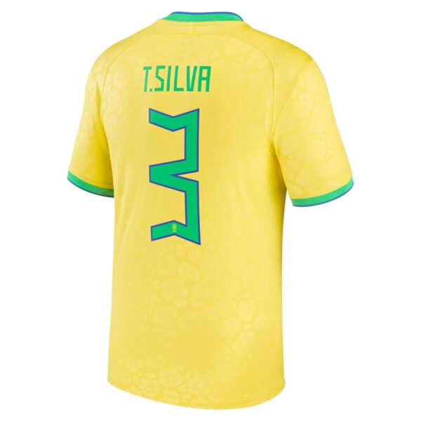 Thiago Silva Brazil National Team 2022/23 Home Jersey