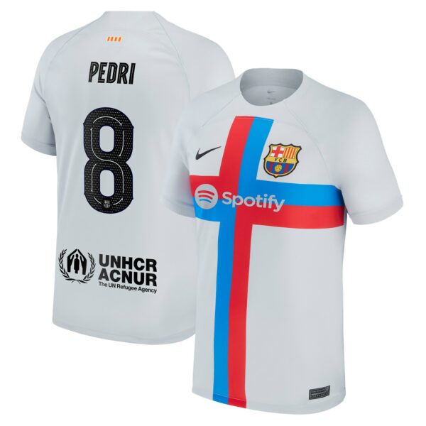 Pedri Barcelona 2022/23 Third Breathe Stadium Player Jersey