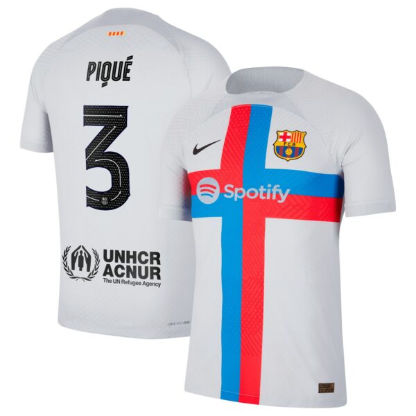 Gerard Pique Barcelona 2022/23 Third Vapor Match Authentic Player Jersey