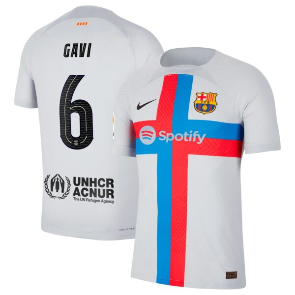 Gavi Barcelona 2022/23 Third Vapor Match Authentic Player Jersey