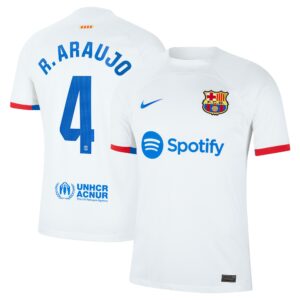 Ronald Araujo Barcelona 2023/24 Away Jersey