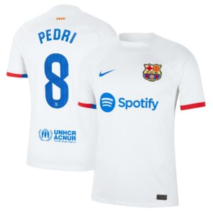Pedri Barcelona 2023/24 Away Jersey