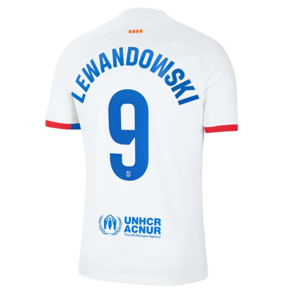Robert Lewandowski Barcelona 2023/24 Away Jersey