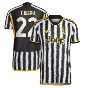 Timothy Weah Juventus 2023/24 Home Authentic Player Jersey