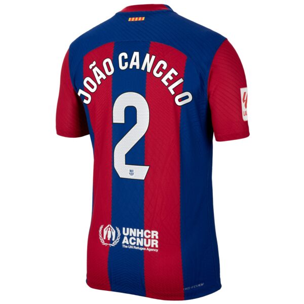 Joao Cancelo Barcelona 2023/24 Home Match Authentic Player Jersey