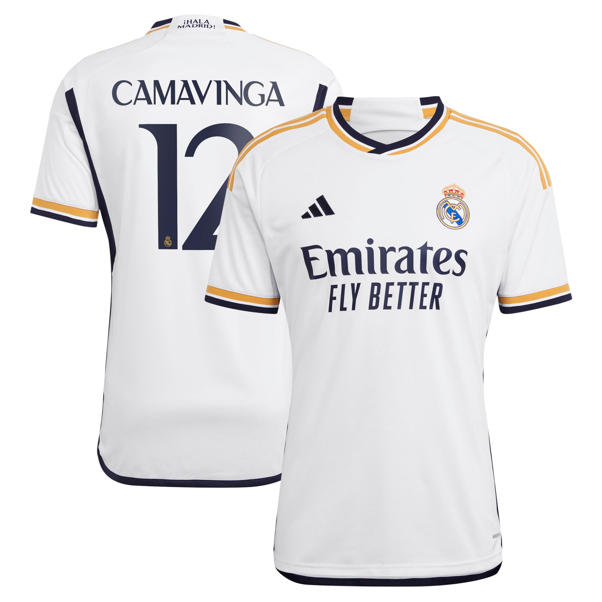 Eduardo Camavinga Real Madrid 2023/24 Home Jersey
