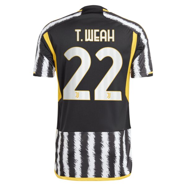 Timothy Weah Juventus 2023/24 Home Player Jersey