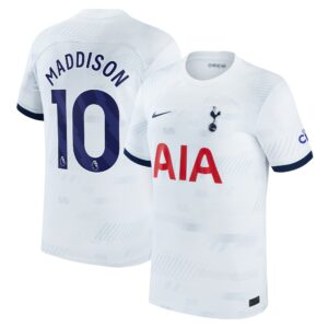James Maddison Tottenham Hotspur 2023/24 Home Stadium Player Jersey